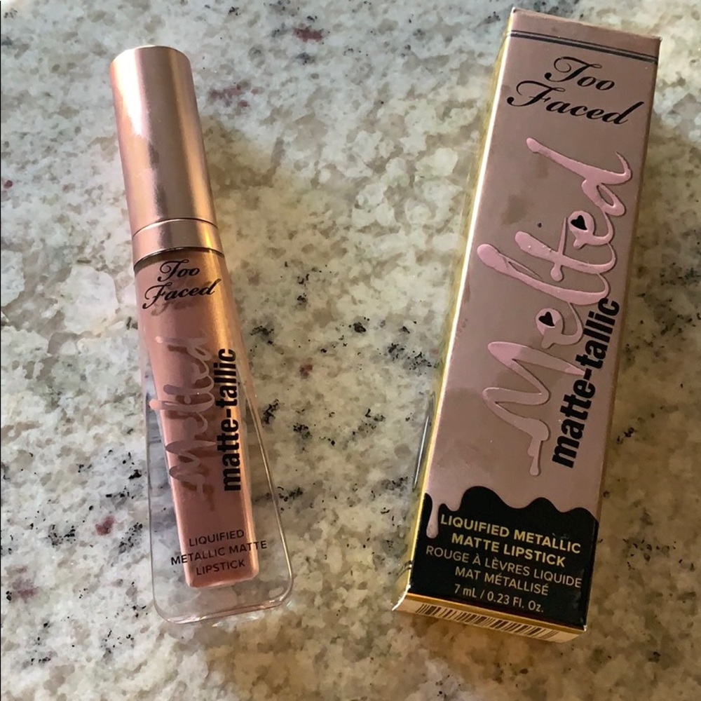 Too Faced Melted Matte-Tallic in you better work!